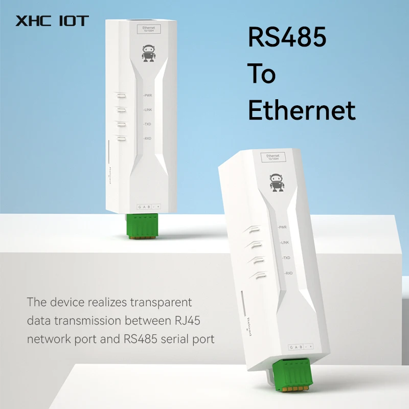 Rs485 seriell zu ethernet seriell server xhciot NE2-D11P modbus gateway strom-und signal isolation 2-wege-sockelverbindung mqtt