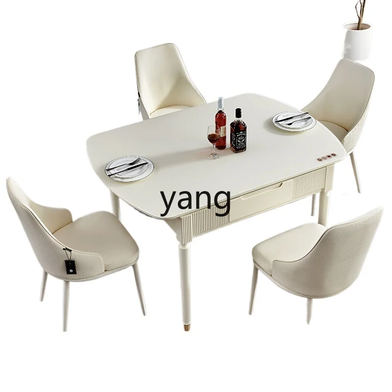 Lmm solid wood mahjong dining table dual-purpose automatic mahjong machine integrated household simple and silent