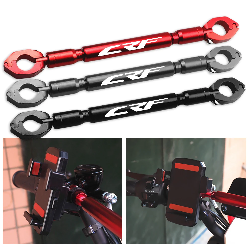 

Fit For Honda CRF300L CRF 300 L CRF300 Rally 2021 2022 Accessories Motorcycle Aluminum Handlebar Crossbar Levers Phone Holder