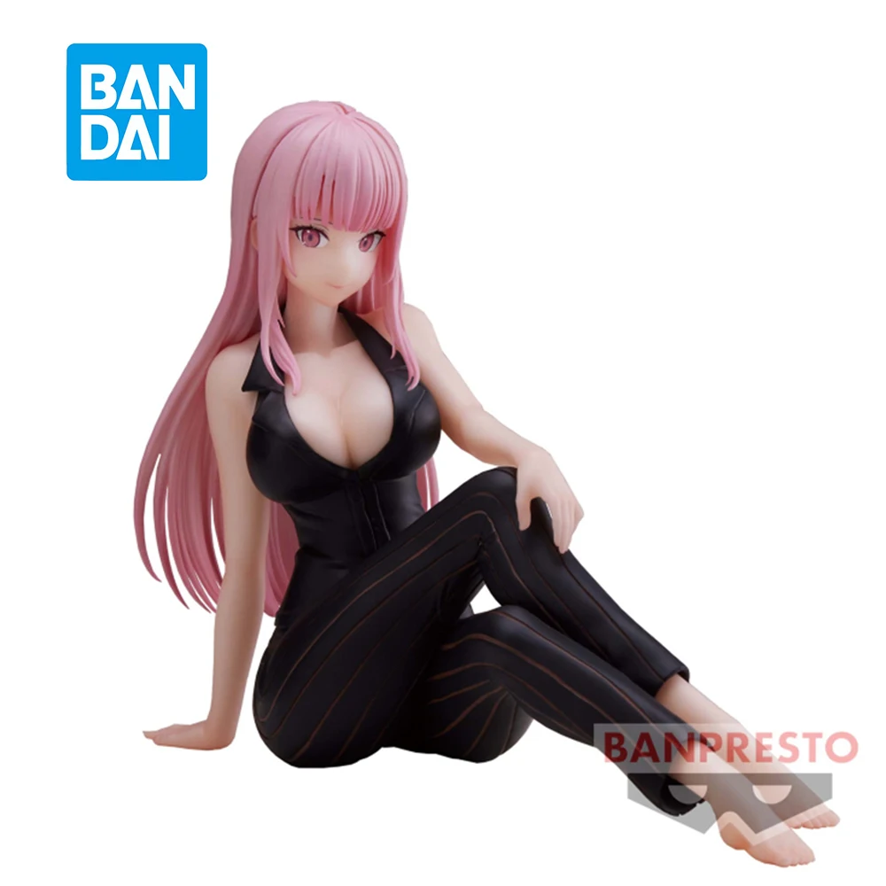 

In Stock Banpresto Relax Time Hololive Mori Calliope Channel Mori Calliope Office Style Ver. Anime Figure Model Collectible Toys