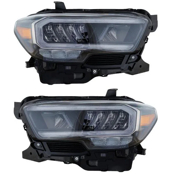 

Car Driver and Passenger Side Full LED Headlight Headlamp With bulbs for Tacoma 2020-2023 TRD/Pro Dynamic Turn Signals