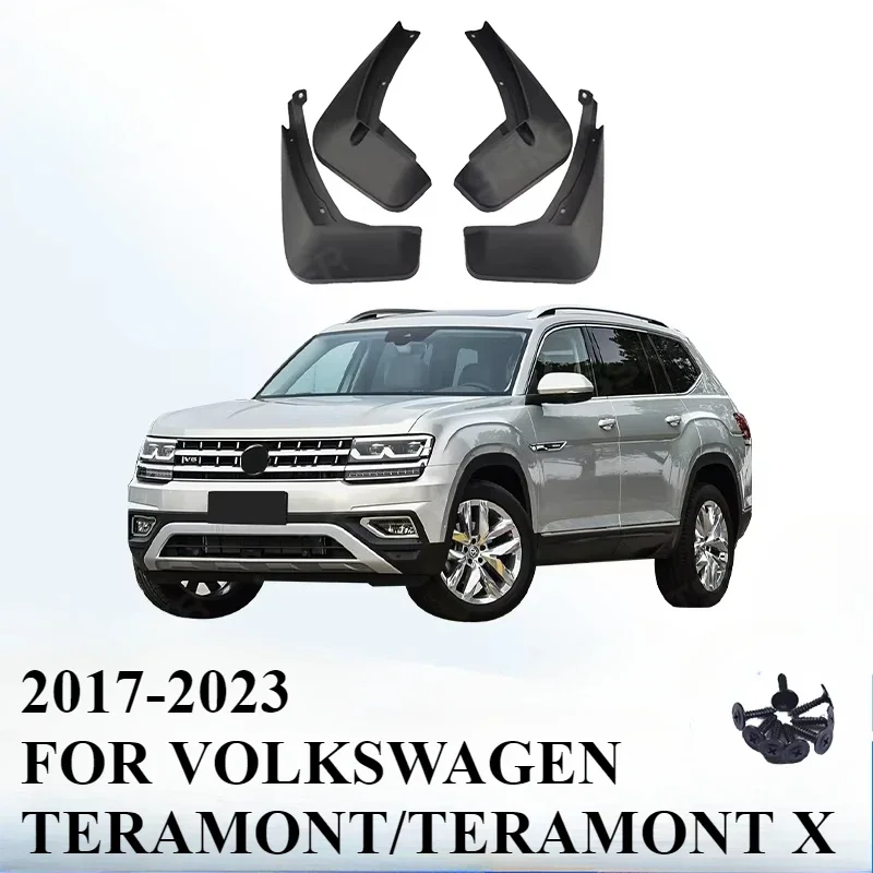 

For Volkswagen Teramont/Teramont X 2017-2023 Fender Mudguard Mud Flaps Guard Splash Flap Mudguards Car Accessories