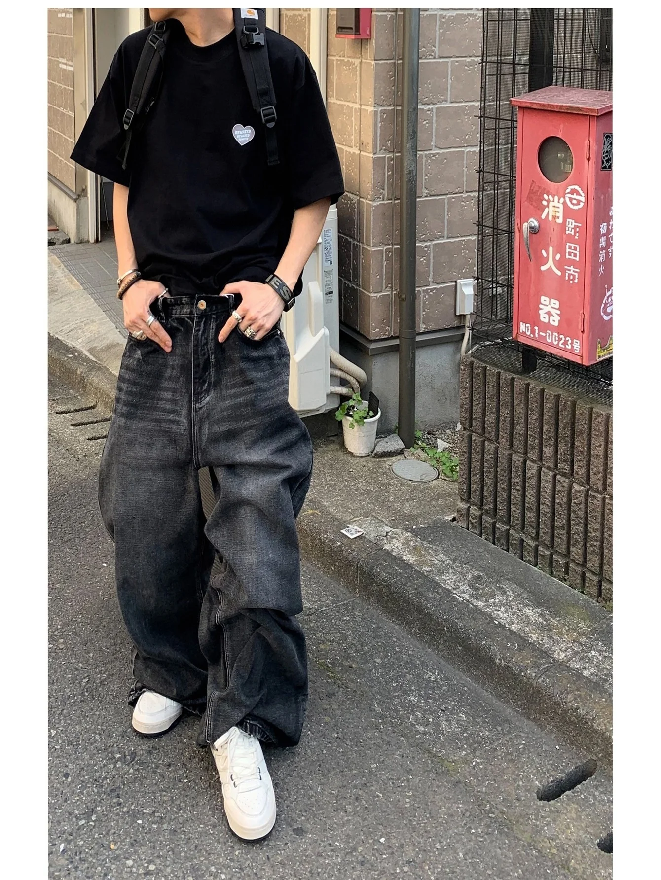 Jeans pantfor man trendy streetwear all match casual design JEANS pants jeans pants for woman