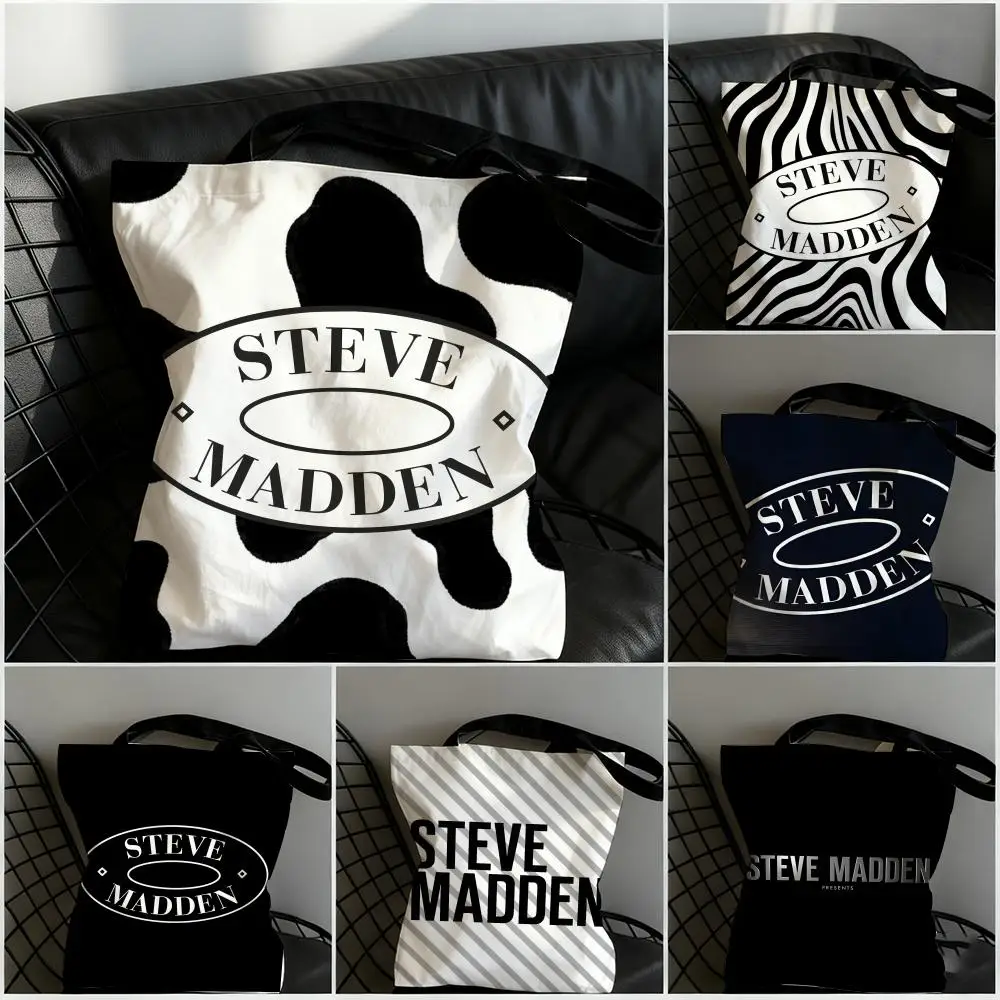 

Сумки для хранения S-Steve FASHION Madden, большая вместительная холщовая сумка для студенток, для книг, сумка-тоут для мам