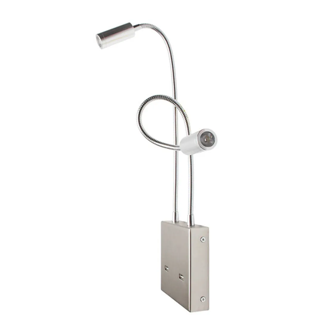 Double USB Charging Port LED Wall Sconces,USB LED Bedside Reading Wall Lamp Light,Living Room Wall Lamp Light,Corridor Wall Lamp