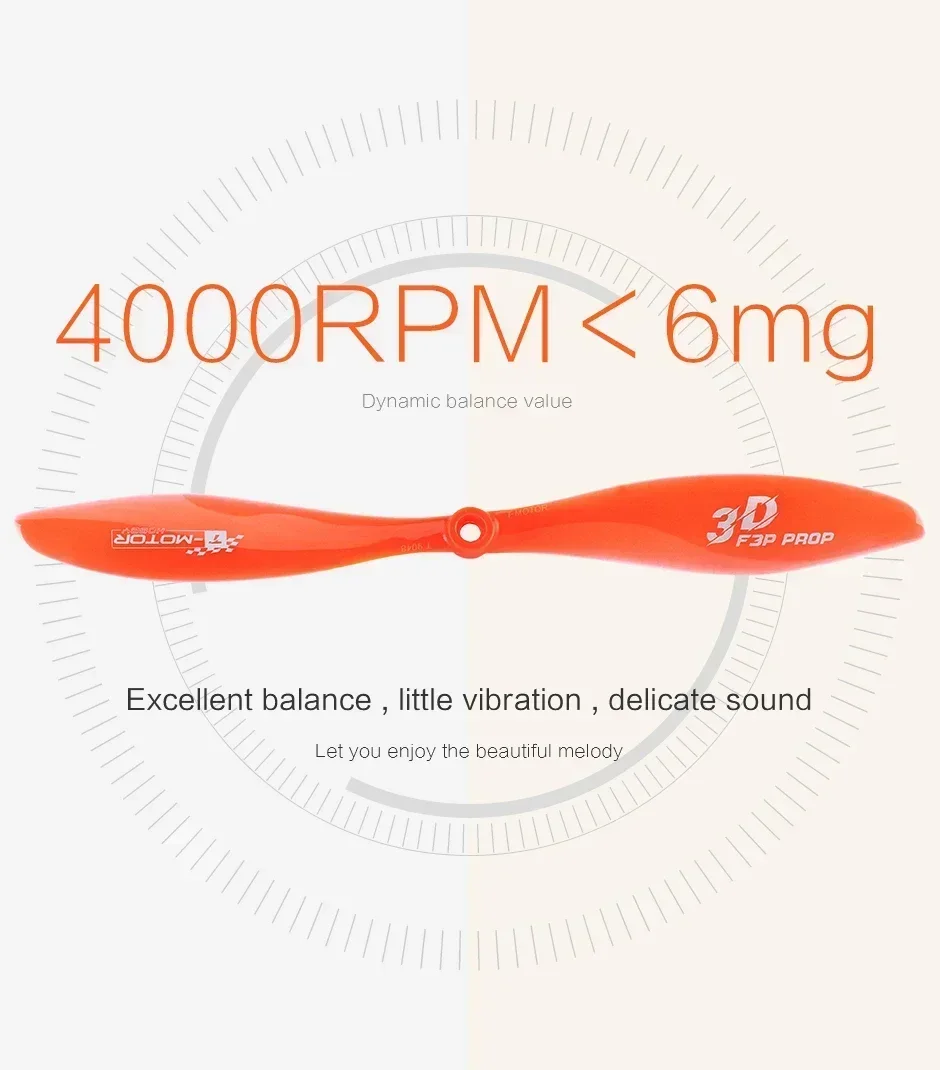 4 SZT. Śmigła Plastikowe T-Motor F3P 3D T9048 Ekonomiczne do Samolotów RC o Stałym Skrzydle, Dronów, dla Początkujących i Profesjonalistów