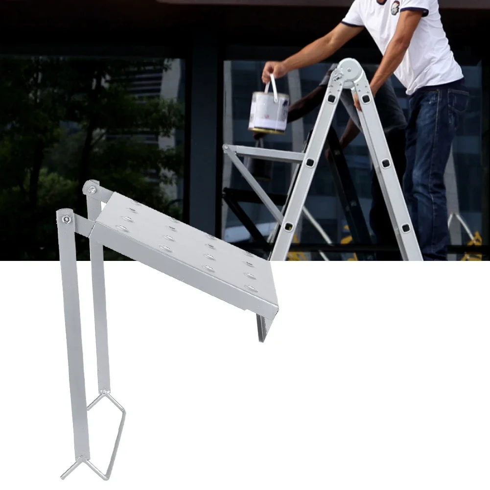 Heavy Duty Movable AntiSlip Ladders Working Platform Stand Accessory Building Supplies