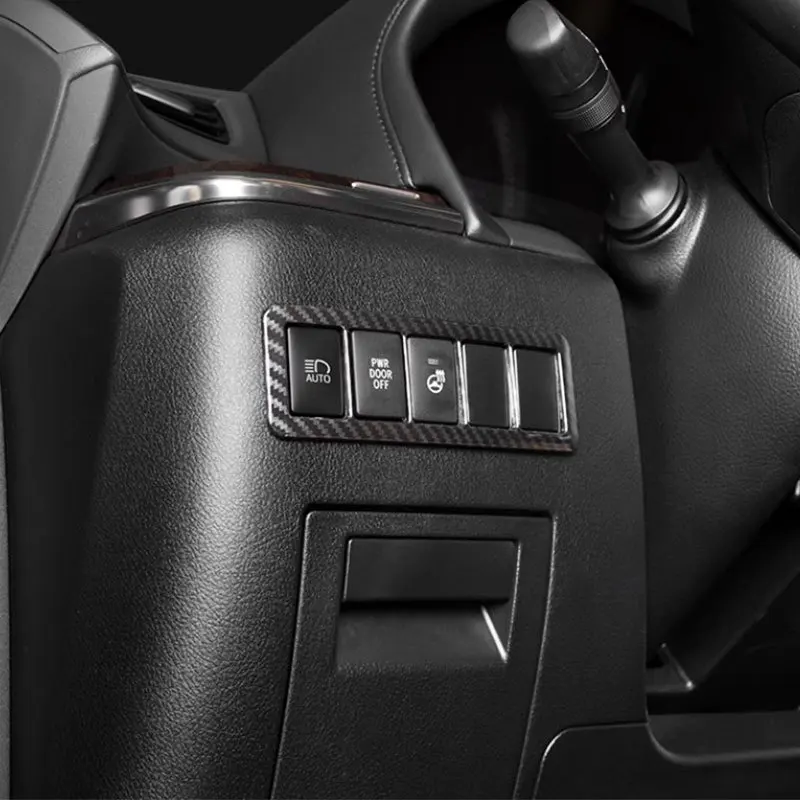 

For Toyota Alphard 15-23 Models Large Light Adjustment Decoration Frame Willer Control Key Panel Sticker