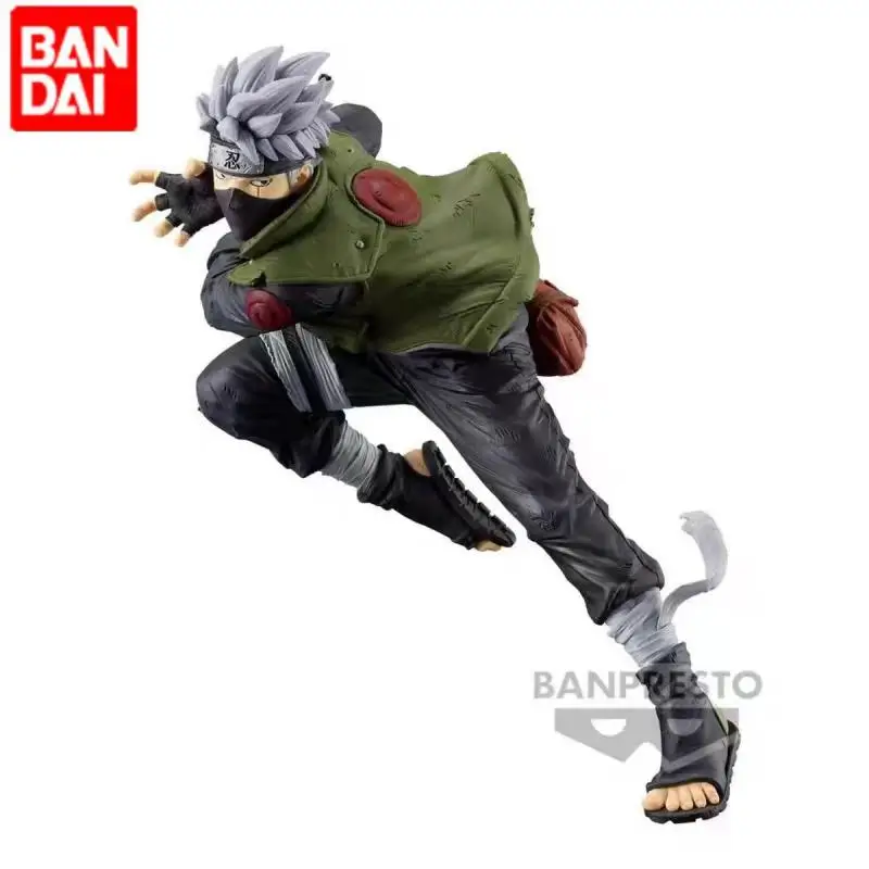 In Stock Genuine BANDAI BANPRESTO NARUTO Shippuden  Hatake Kakashi Figure Model Collection Toy Gift