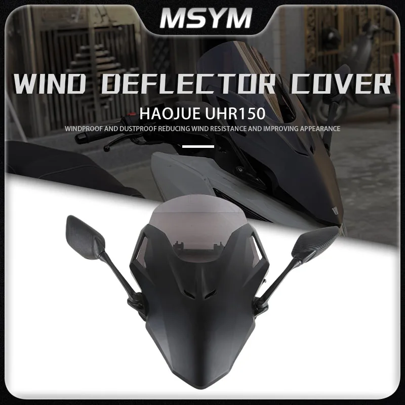 

For Haojue UHR150 UHR 150 uhr150 Motorcycle Windshield Modified Windshield Modified Front Windshield bracket accessories