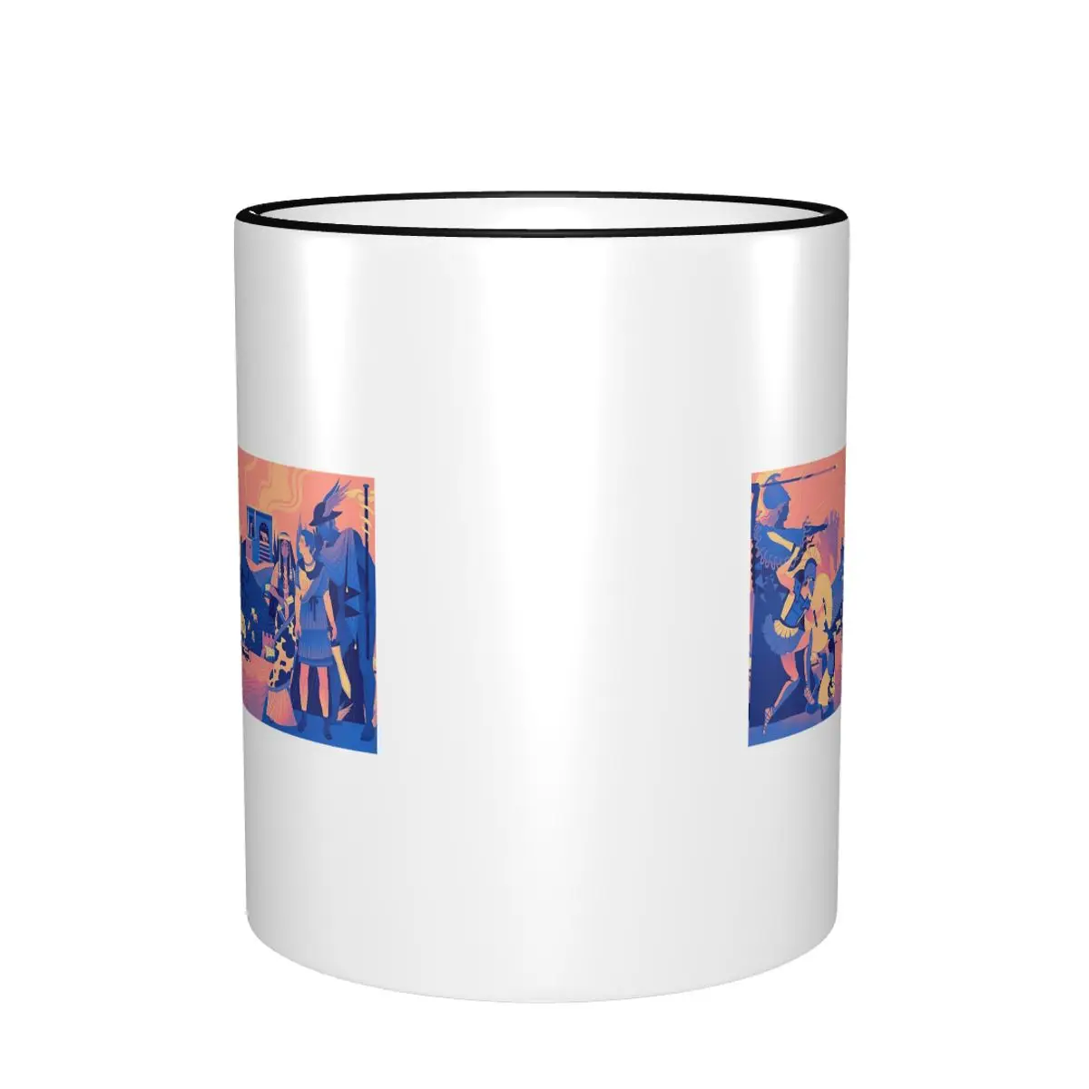 Epic Trilogy Landscape - Summer Mug Funny Ceramic Coffee Cups Tea Mugs Milk Cup Drinkware Gift for Woman Man