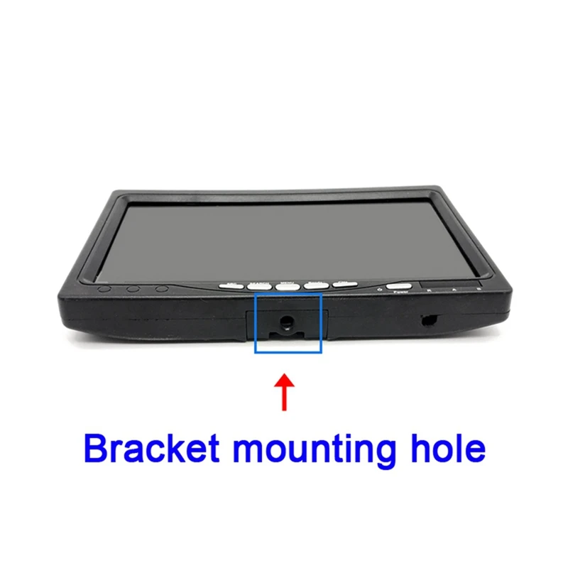 5.8G 48CH 7 Inch TN FPV Monitor 1024*600 TFT LCD Screen DC 7-16V For RC Transmitter And RC Drone