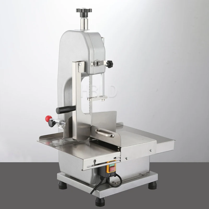 High-Quality Stainless Steel Electric Meat Cutter for Commercial Use - Efficiently Slices Pork Ribs Pig Hooves And Frozen Fish