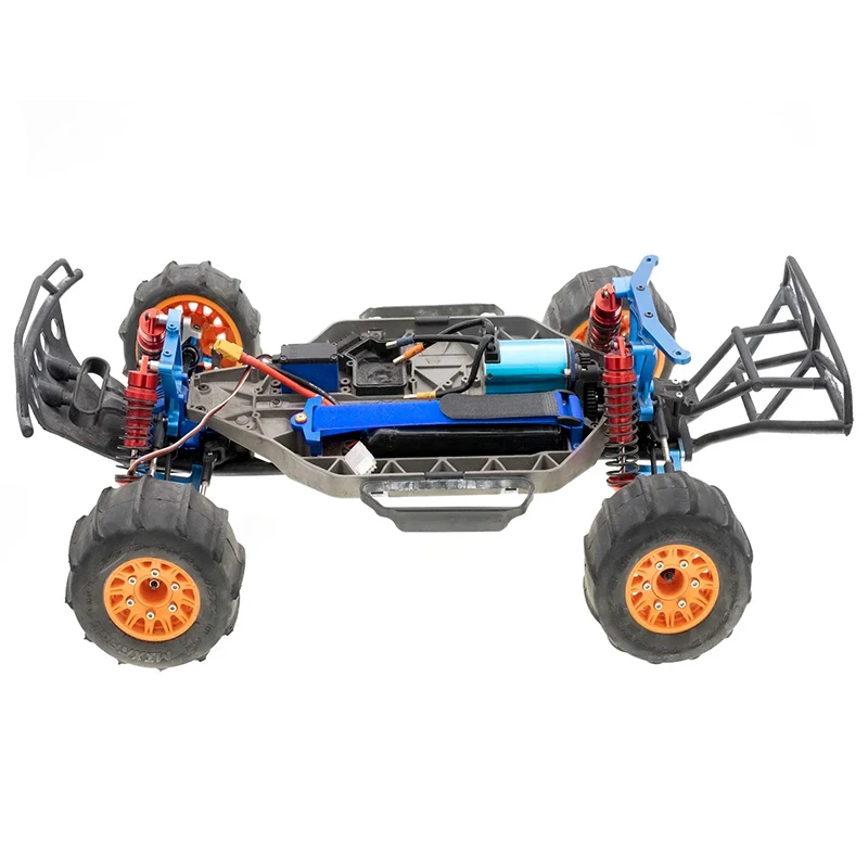 Supporto per batteria alto in metallo con cinturino per batteria per 1/10 Traxxas Slash 4x4 VXL RC Car Parti di aggiornamento Accessori