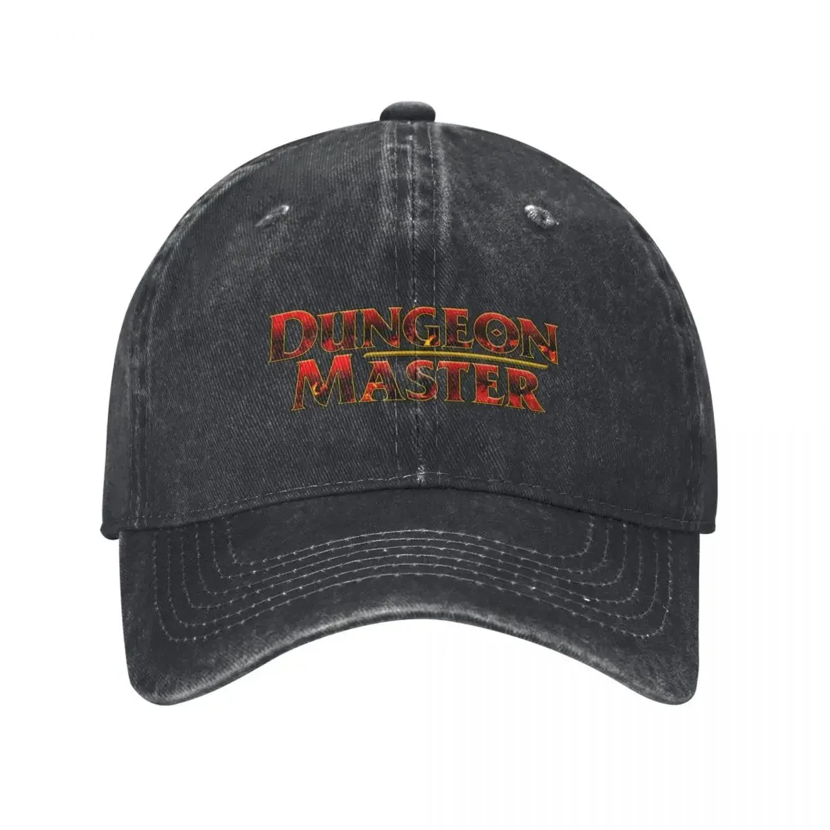 D&D Dungeon Master Flame Design Baseball Cap Hat Luxury Brand sailor cap for men Hats For Men Women's