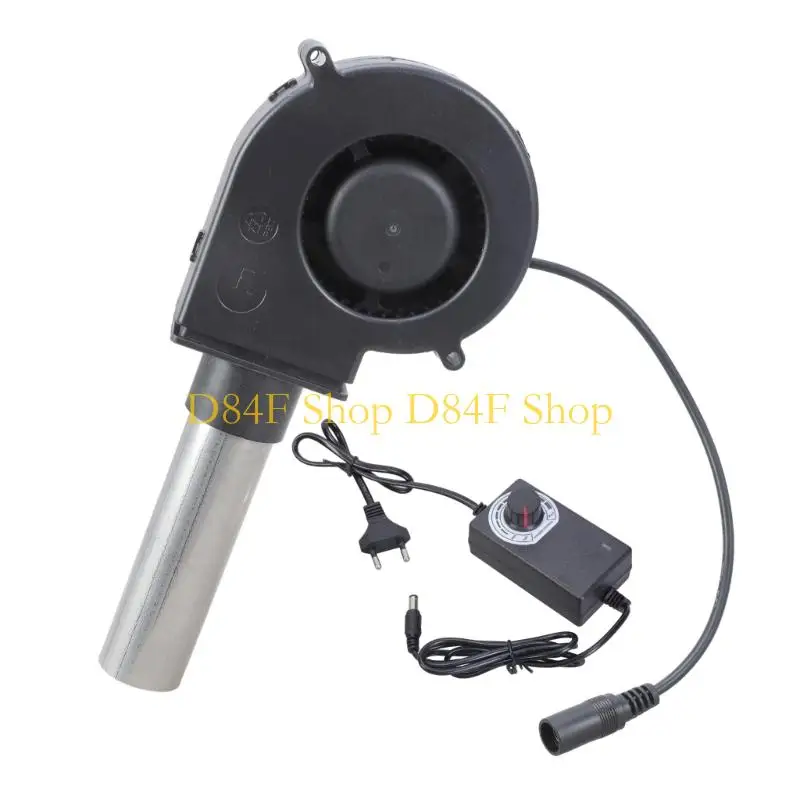 

D84F BBQ Air Blower вентилятор с переменным контроллером скорости центробежный вентилятор для кемпинга
