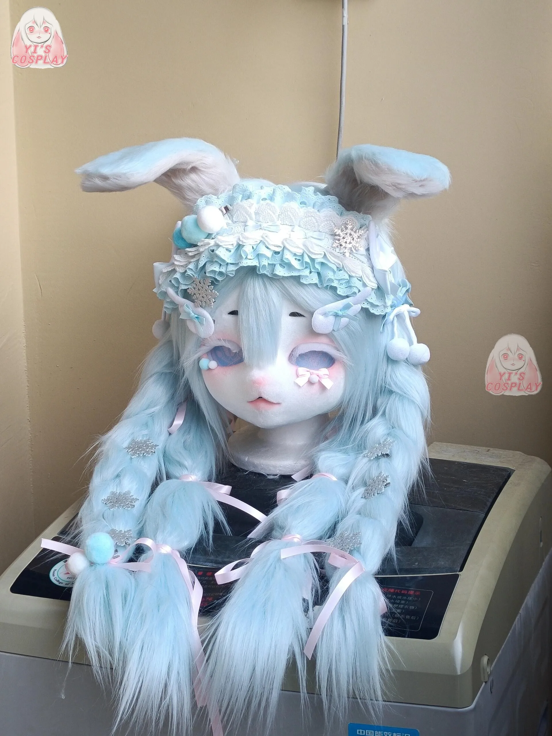 Furry Head Role Play Cosplay Kigurumi Customized Fursuit Kigurumi Head Furry Custom Fursuit Handmade Headsets Beast