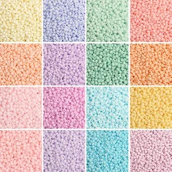 660Pcs 3mm Matte Macaroon Glass Seed Beads 8/0 Uniform Japanese Round Miyuki beads loose Spacer Beads For Jewelry Making DIY Nee