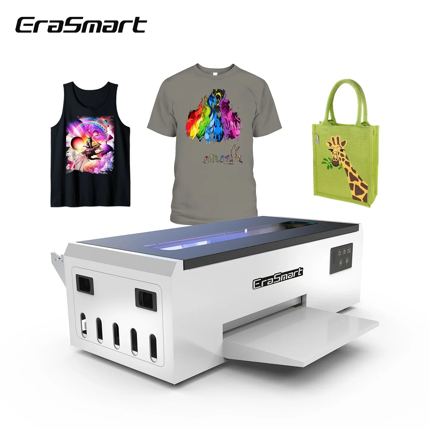 

EraSmart New Ideas For Small Business L800 L805 Dtf Printer Dtf Printing Machine A4 Dtf Flatbed Printer Work With Oven