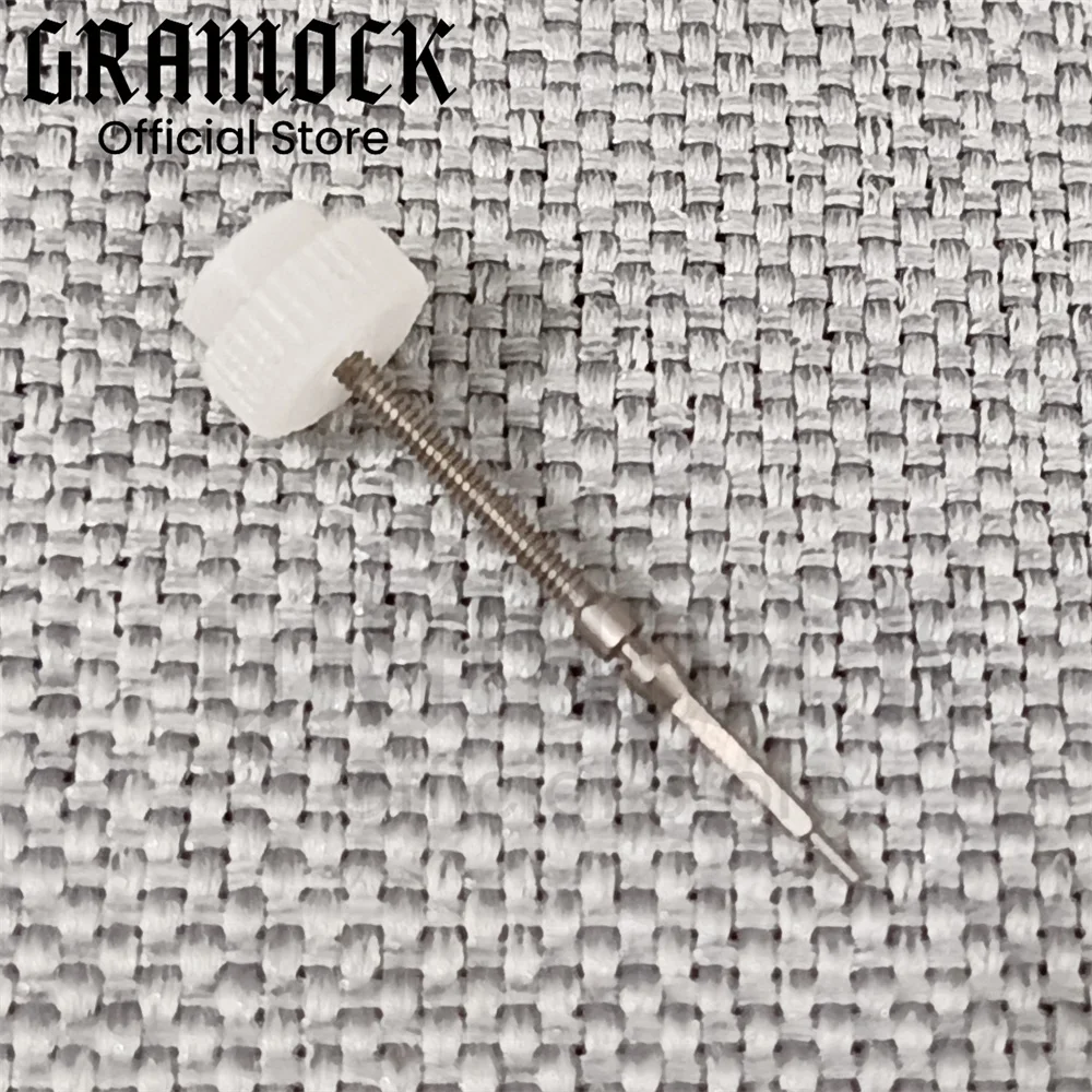 Gramock Watch Parts Suitable 2813 Series Movement Watches Steel Stem Rod Crown Gear Watches Parts Modified Replacement Part