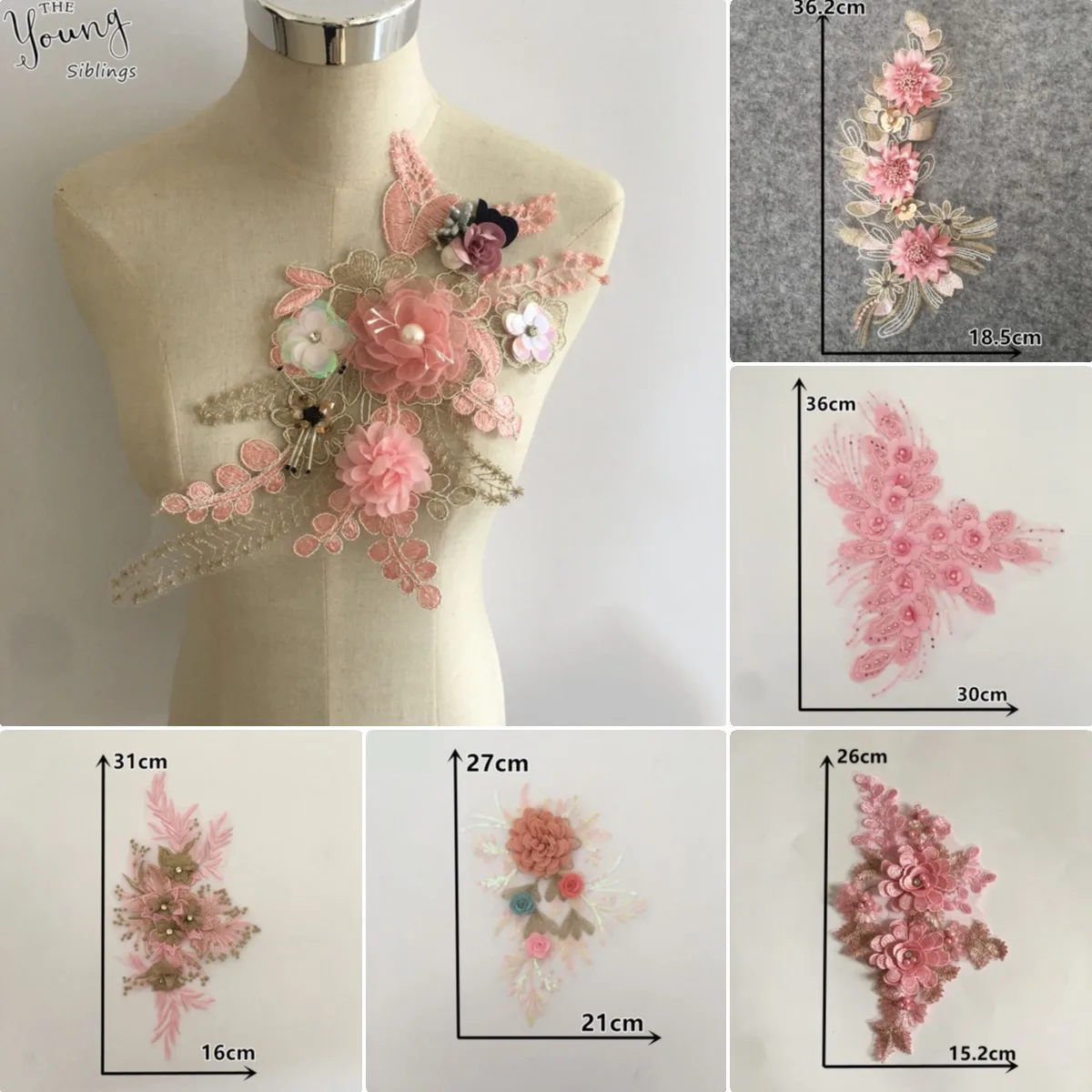 1-10 шт., бусины из полиэстера для вышивания ногтей