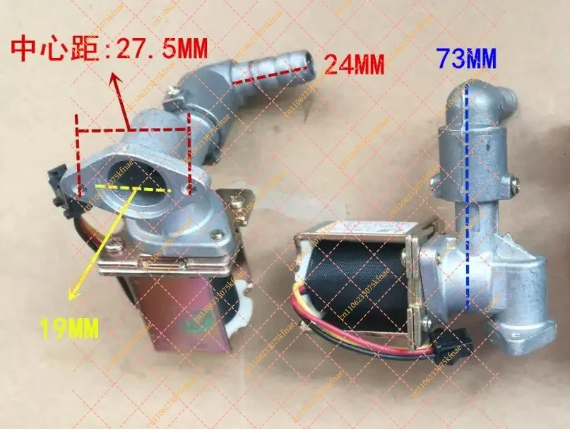 ZD-131-B DC 3V Gas Burner Solenoid Valve Replacement Parts for Gas Water Heater Gas Stove Cooktop