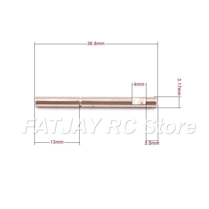 FATJAY RC Brushless Motor Shafts | 3.17mm Diameter Various Sizes for Planes Boats & Cars