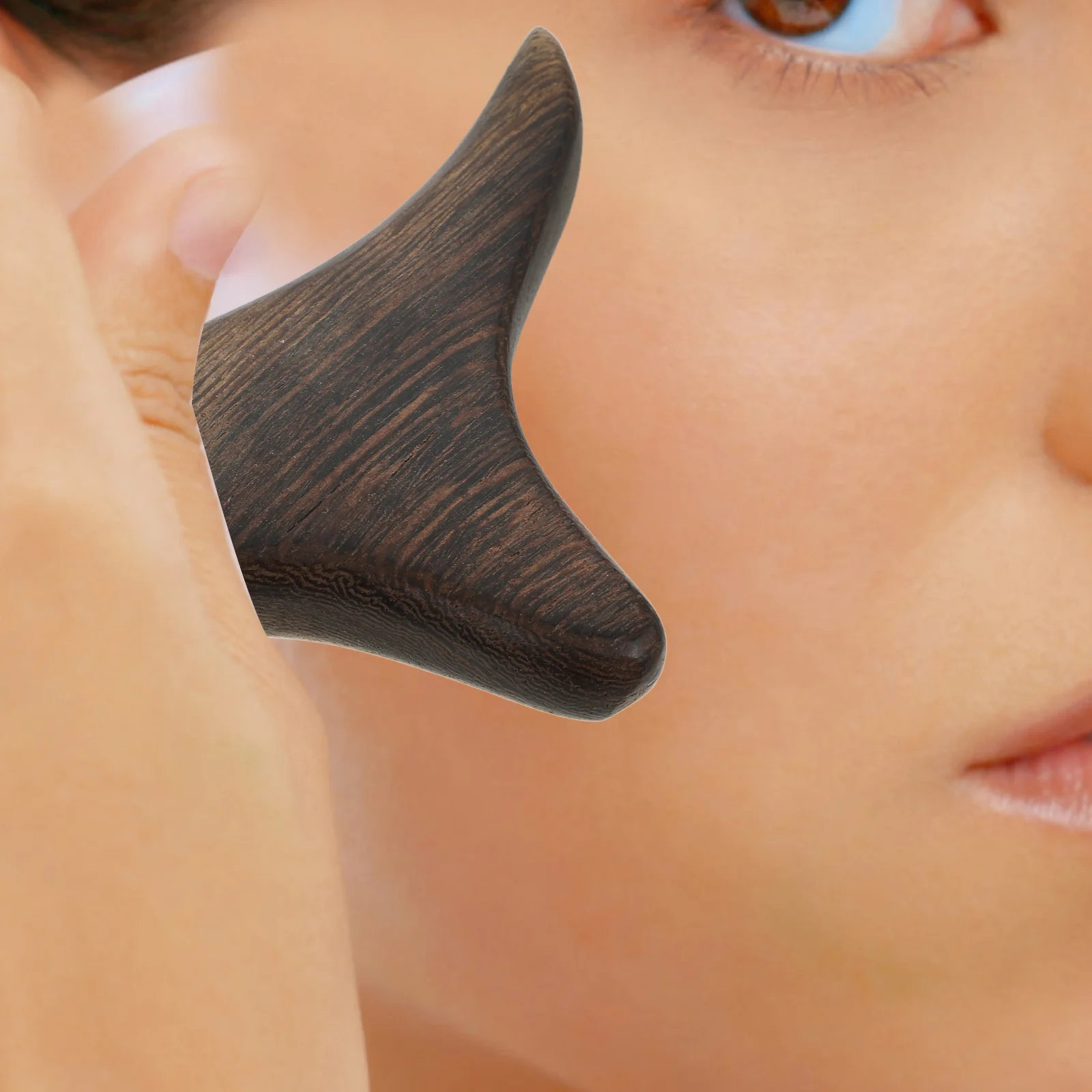 Trident Massaging Gua Sha Board Verawood Natural Wooden Massage Tool Spa Therapy Pain Relief Massaging Board Massage Tool