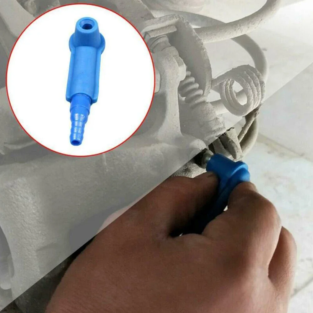 Oil Bleeder Equipment Brake Fluid Oil Changer Oil Brake Fluid Exchange Car Brake Blue Plastic 1PCS 2.77inch 68mm