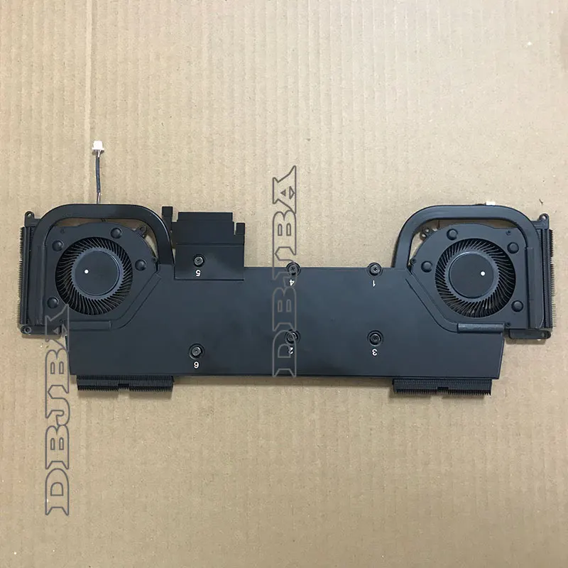 Laptop CPU GPU heatsink Fan For MSI 14 AI Studio A1VFG RTX40 BS5412HS-U6S BS5412HS-U6T MS-14K2 E322501940A87 DC 12V 0.55A