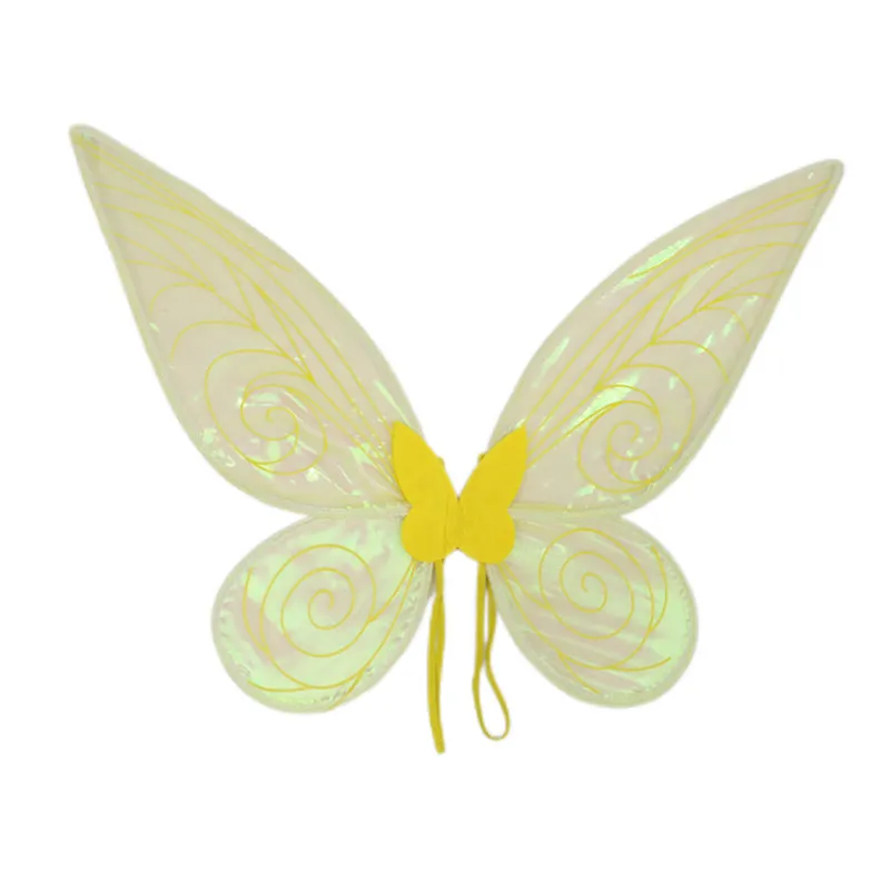 Princess Elf Fairy Wing Butterfly Wings for Kids Happy Birthday Party Decorations Wedding Angel Wings Girl Performance Props