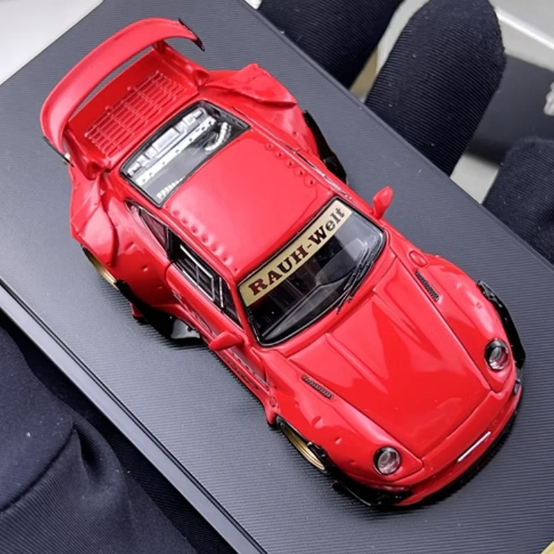 StarModel Bilancia 1/64 Porsche RWB 993 GT Giocattolo In Lega Veicolo A Motore Pressofuso In Metallo Modello Regali