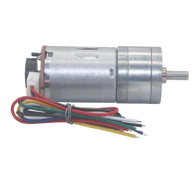 6v 12v 24v high torque 9kg.cm high speed electric motor dc gear motor with encoder