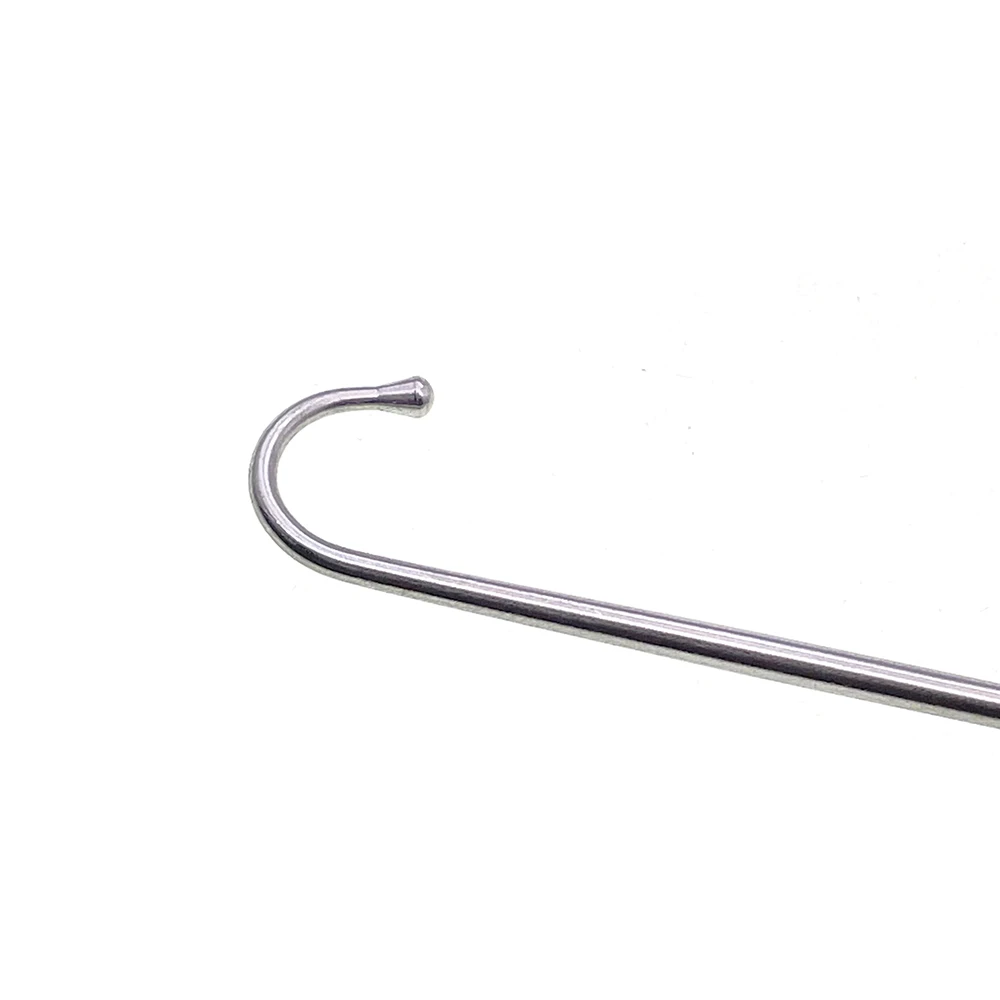 Pet Spay Snook Hook Animal Ovaries Removal Hook Vet Ovariectomy Dogs Cats Surgical Instruments Ball Type 6mm 8mm 10mm 12mm 1PCS — zdjęcie 3