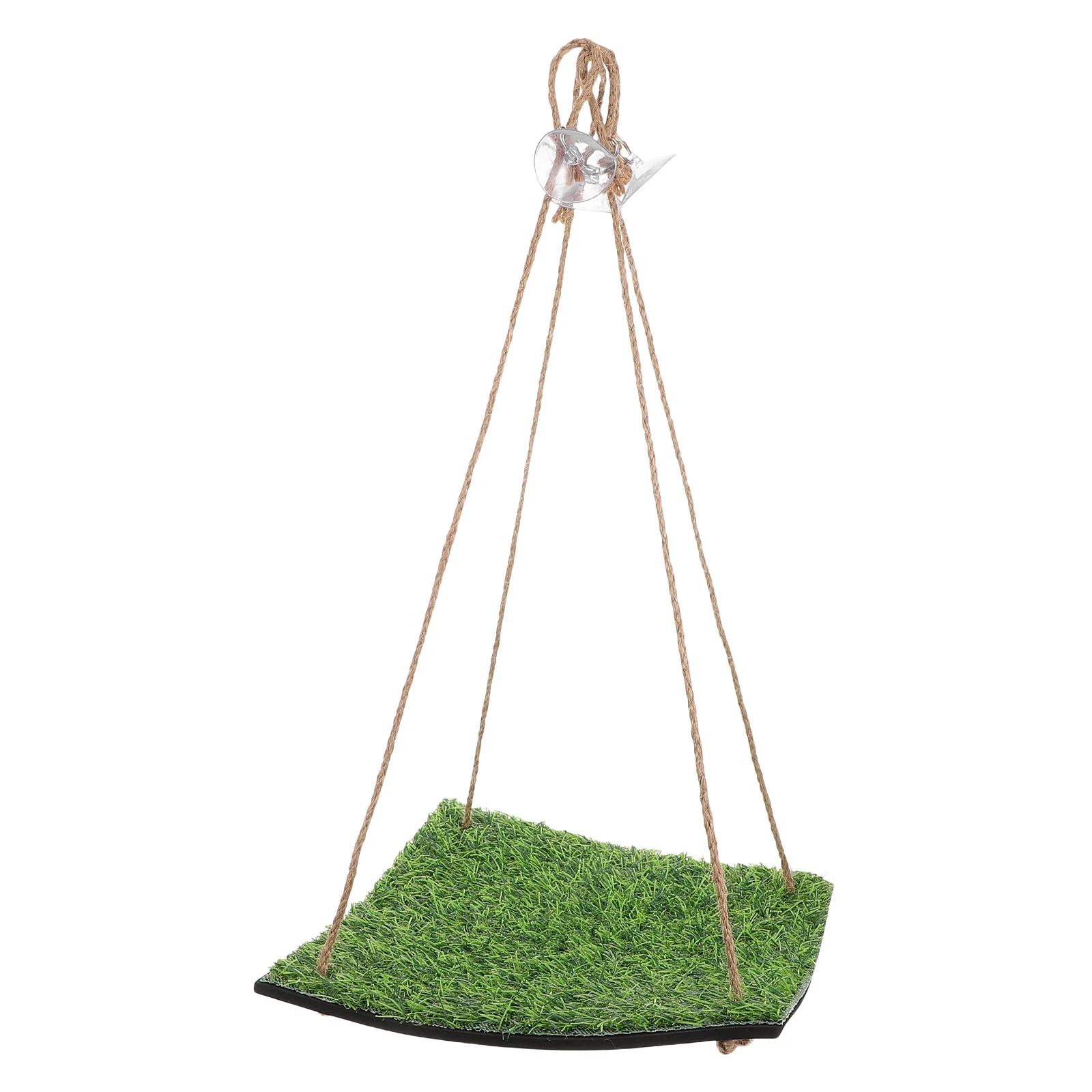 

1pcs Hammock Artificial Grass Lizard Climbing Net Parrot Swing Small Pets Bed Cockatiel Toys Reptile Decorative Bearded Dragon
