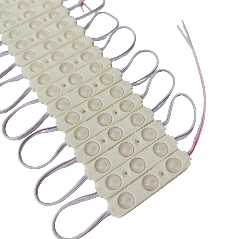 20pcs/lot injection with lens 2835 LED module waterproof LED back light backlight for sign channel letter DC12V 1.5W IP65