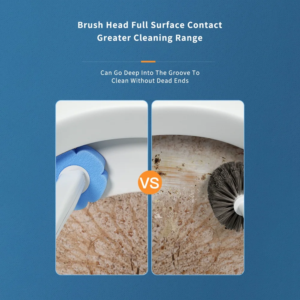 

Одноразовая щетка для унитаза, набор бытовых щеток для чистки унитаза