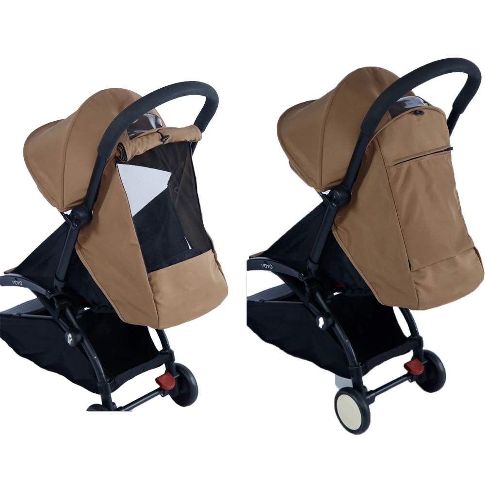 3 Stück/Set 175 ° Baldachin Abdeckung Sitzkissen Einstellbare Kinderwagen Zubehör Für Yoya/Babythrone YOYO Kinderwagen Sonnenschirm Sitz Matratze – Detail 4