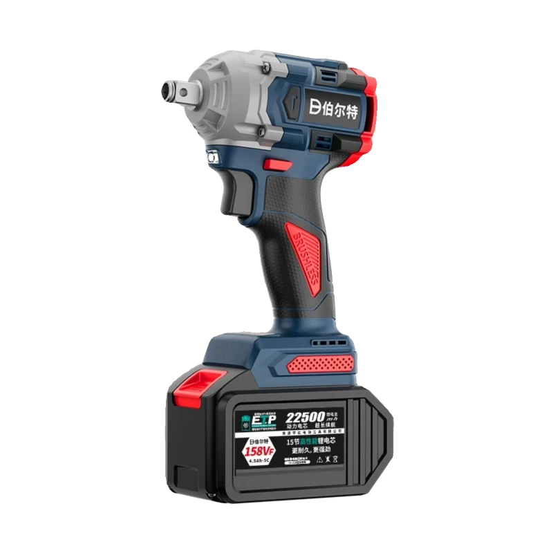 

Бесщеточный ударный электрический гаечный ключ, зарядка литиевой батареи, полка для гаечного ключа, деревообработка, большая полка с крутящим моментом