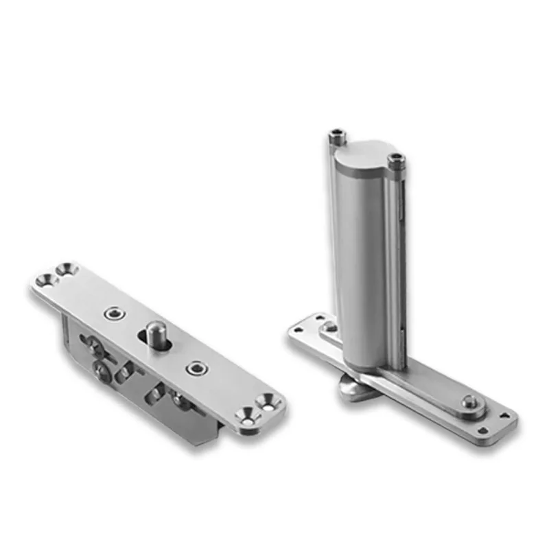 

rotating shaft door closer Hinge five accessories Automatic rebound Up and down invisible hinge Rotary off-axis door