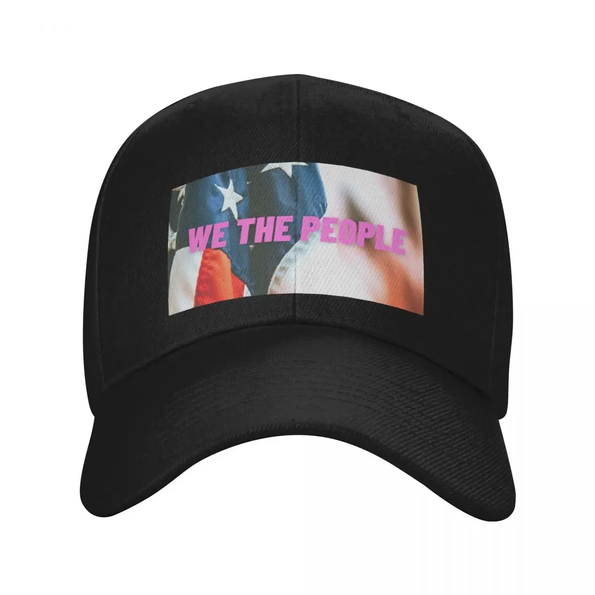 United States Flag With We The People Baseball Cap Hat Man For The Sun New Hat Mens Women's