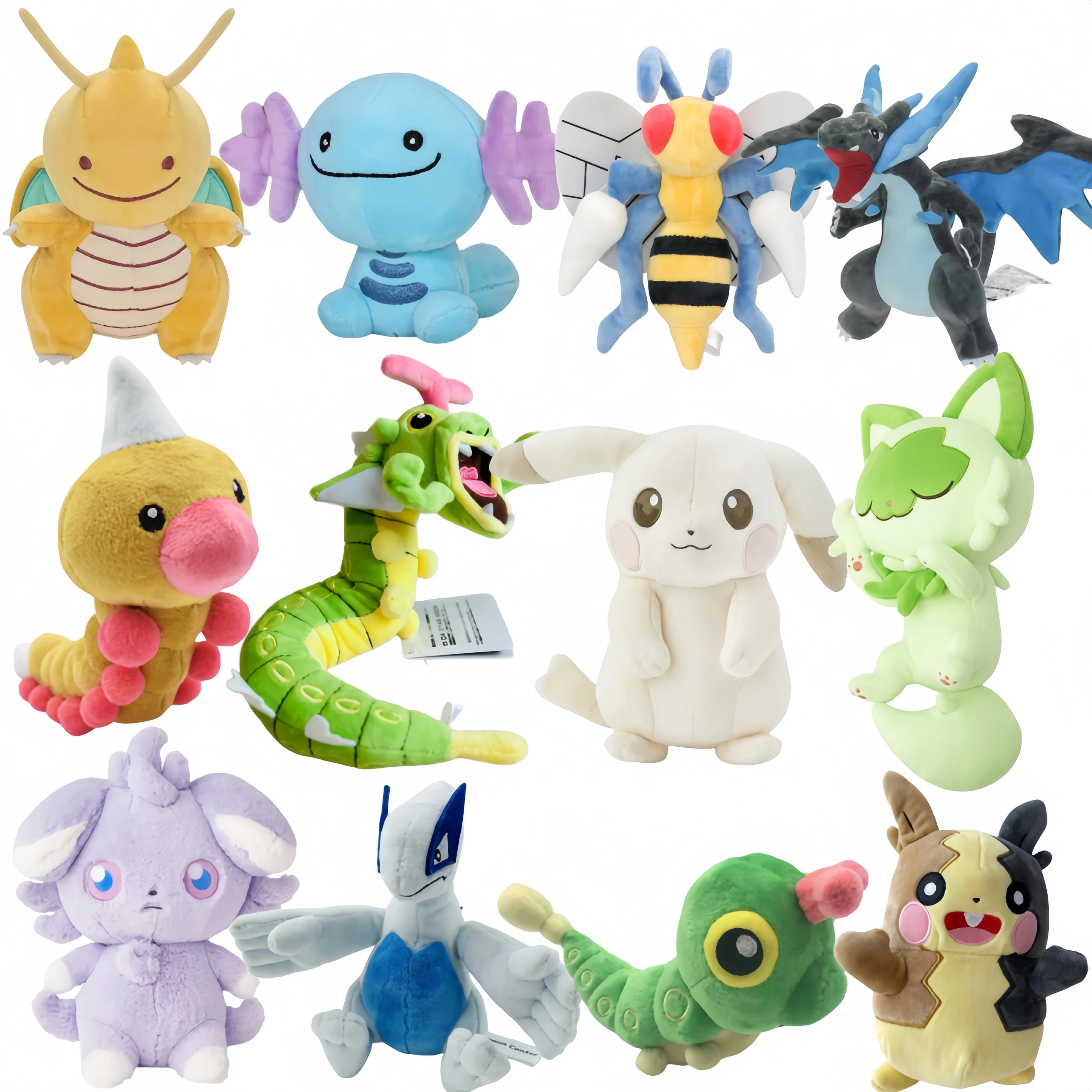 Pokemon Pokopia Light Color Pikachu Plush Doll Gengar Dragonite Morpeko Caterpie Gyarados Espurr Lugia Beedrill Charizard Doll