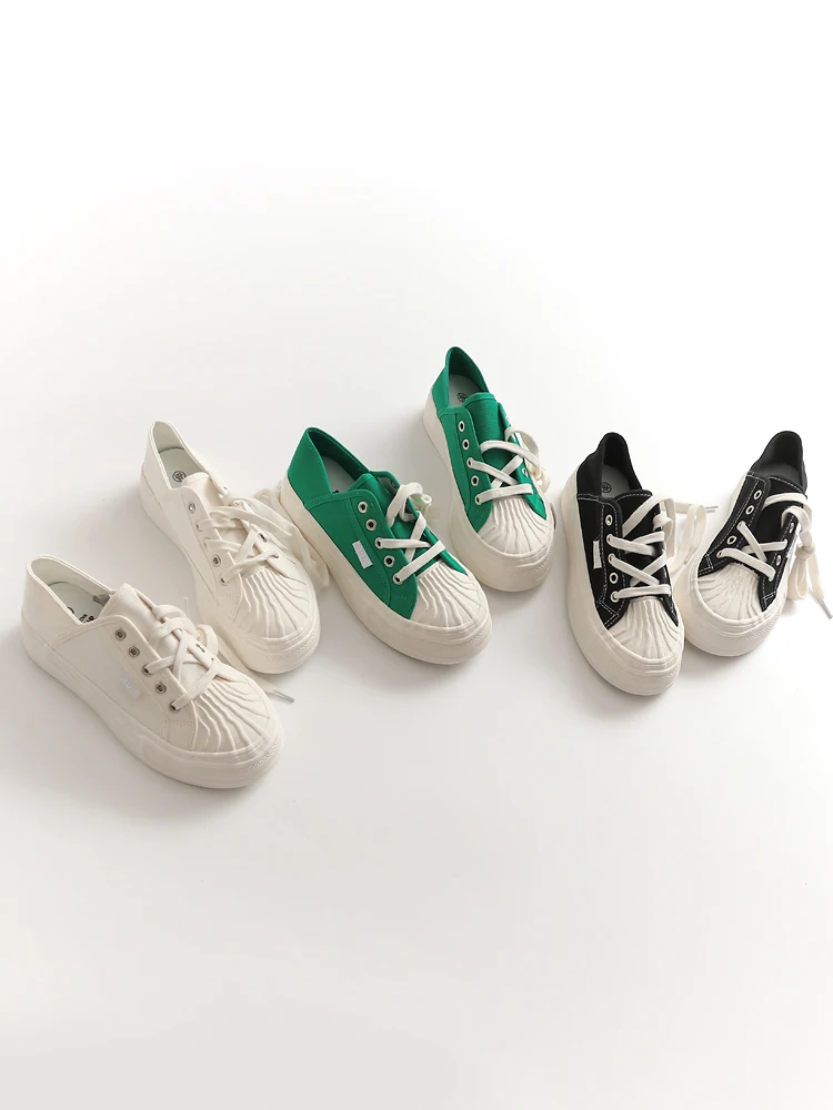 

Women's Canvas Shoes Spring 2023 Original Soluble Slip-On Trendy Versatile Low Cut Fashion Footwear Quick Delivery