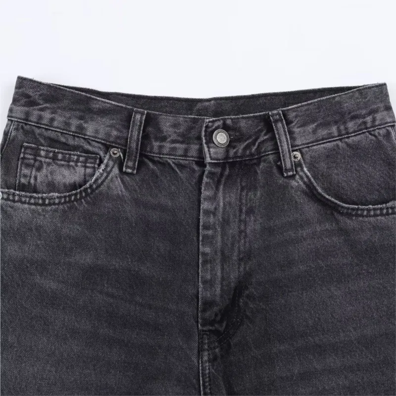 المرأة برميل عالية الخصر الجينز الربيع الصيف منتصف الخصر بسيط المرأة السراويل تنوعا الإناث السراويل سيدة سراويل تقليدية
