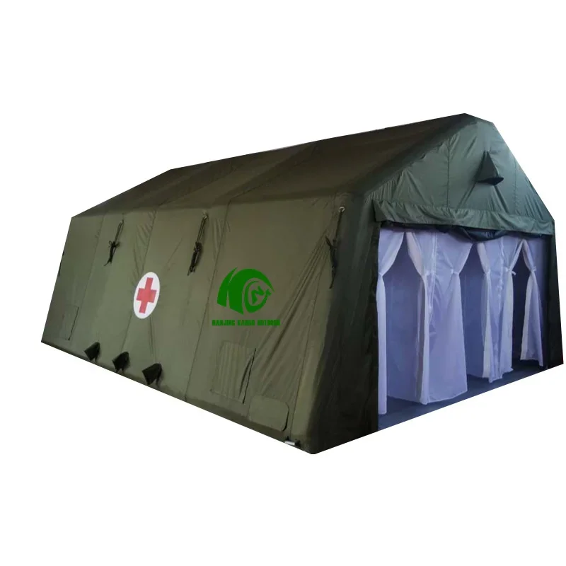 Kango Outdoor Hospital Disaster Relief Refugee Tent Quick Up Party Events Inflatable Tent Bathing Fire Fighting Air Tent