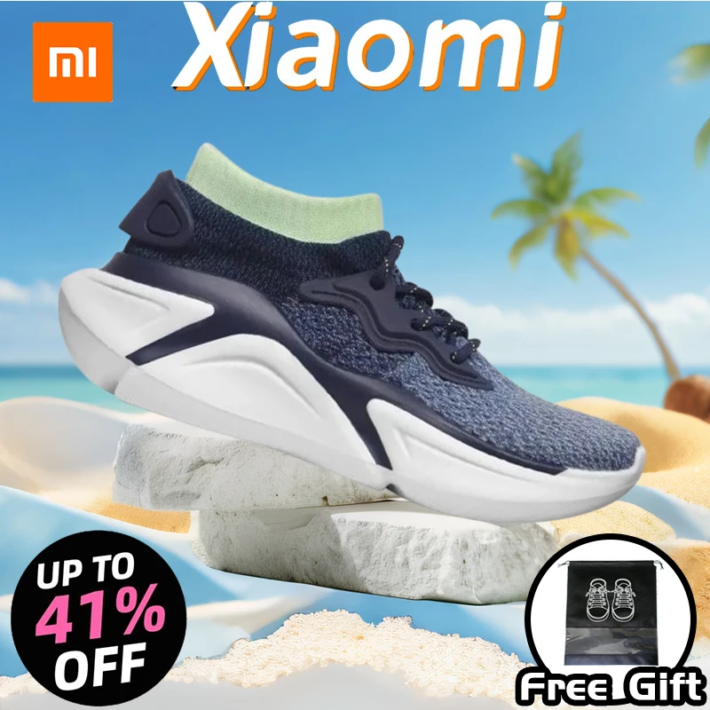 XIAOMI Freetie Men's Sneakers Offers Free Shipping Men's Sneakers Walking Shoes with Thick Soles Breathable and Non Slip Soles