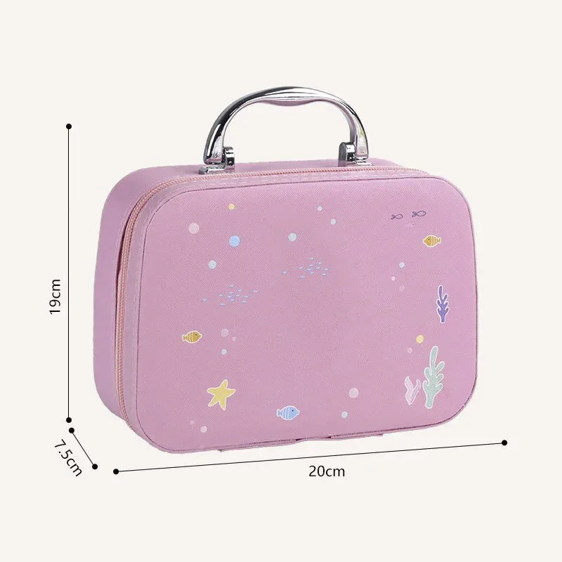 Child Toy Girls Pretend Play Make Up Toys Simulation Cosmetic Bag Makeup Handbag Sets Safety Educational Toys For Children Kids