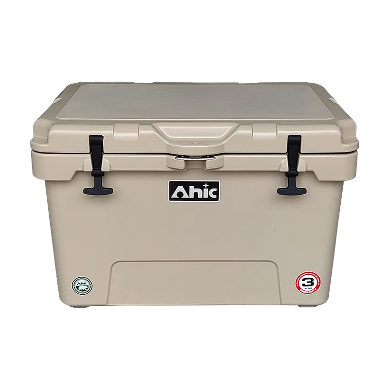 Large Size Rotomolded PE Cooler Box Insulated Thermal Hard Cooler for Camping Fishing Outdoor Travel Food Cans Storage Box