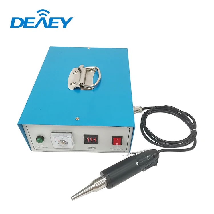 DWDX2035 New Ultrasonic Handheld Plastic Welder Machine 35 KHz Frequency For Car Spot Welding