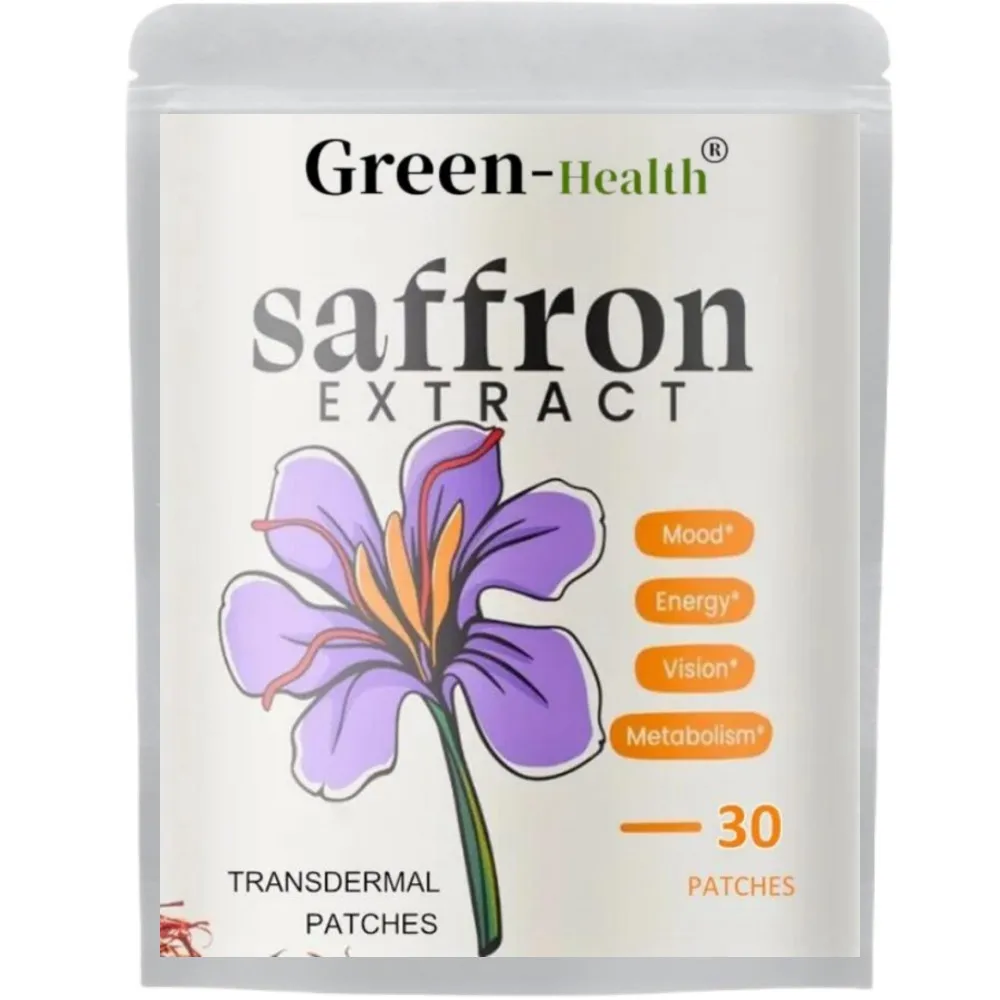 

30 Patches Saffron Transdermal Patches Helps Support Optimal Mood, Energy, and Metabolism